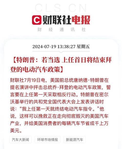 特朗普终止电车补贴，实则是特斯拉的“大利好”！