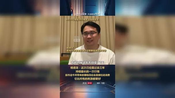 杨德龙：A股走出独立行情 赚钱效应依然较强