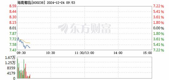 深赛格12月17日盘中跌幅达5%