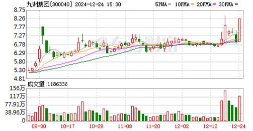 多主力现身龙虎榜，九洲集团涨停（12-24）